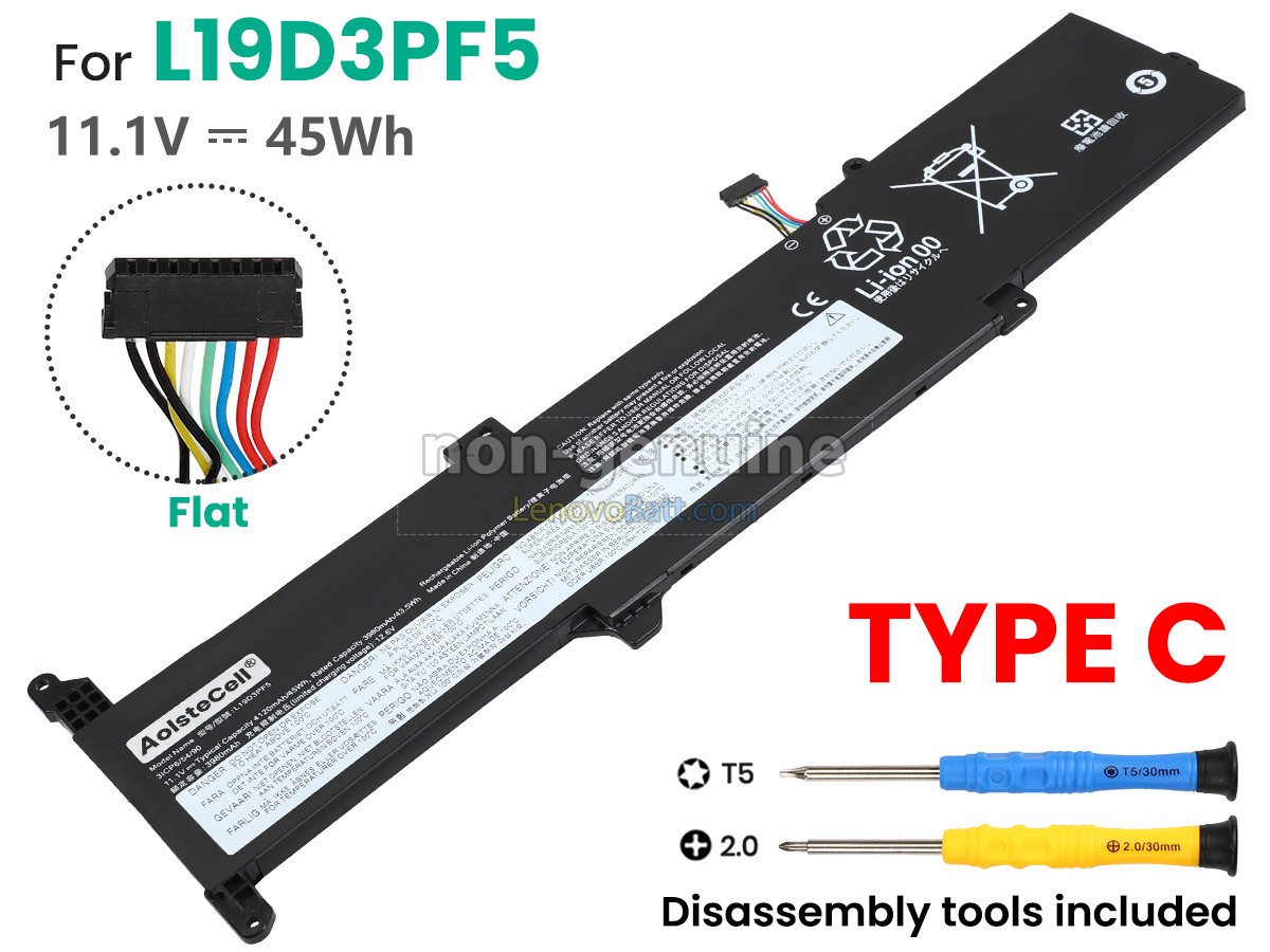 Lenovo IdeaPad 3-15IIL05-81WE01F1FR battery replacement
