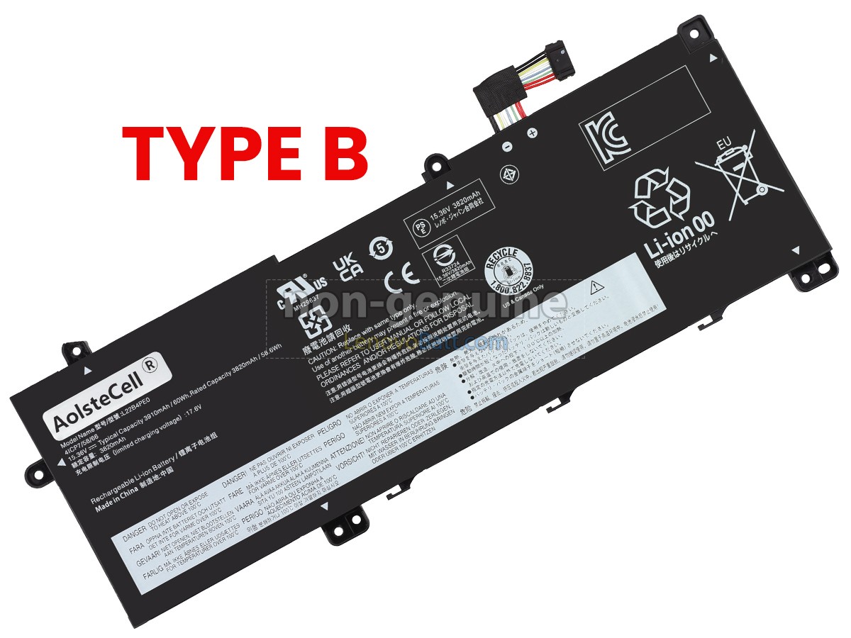 Lenovo THINKBOOK 14 G6 IRL-21KG0076MH battery replacement