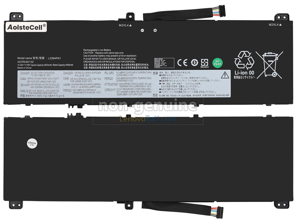 Lenovo YOGA 7 14IRL8-82YL007DGM battery replacement