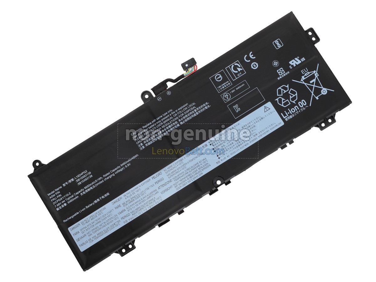 7.68V 51Wh Lenovo FLEX 5 Chromebook 13ITL6-82M7 battery