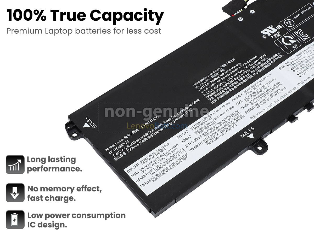 Lenovo THINKBOOK 13S G2 ITL-20V9003BPE battery replacement