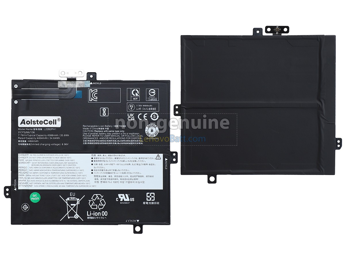 Lenovo IdeaPad DUET 3 11IAN8-82XK0034ED battery replacement