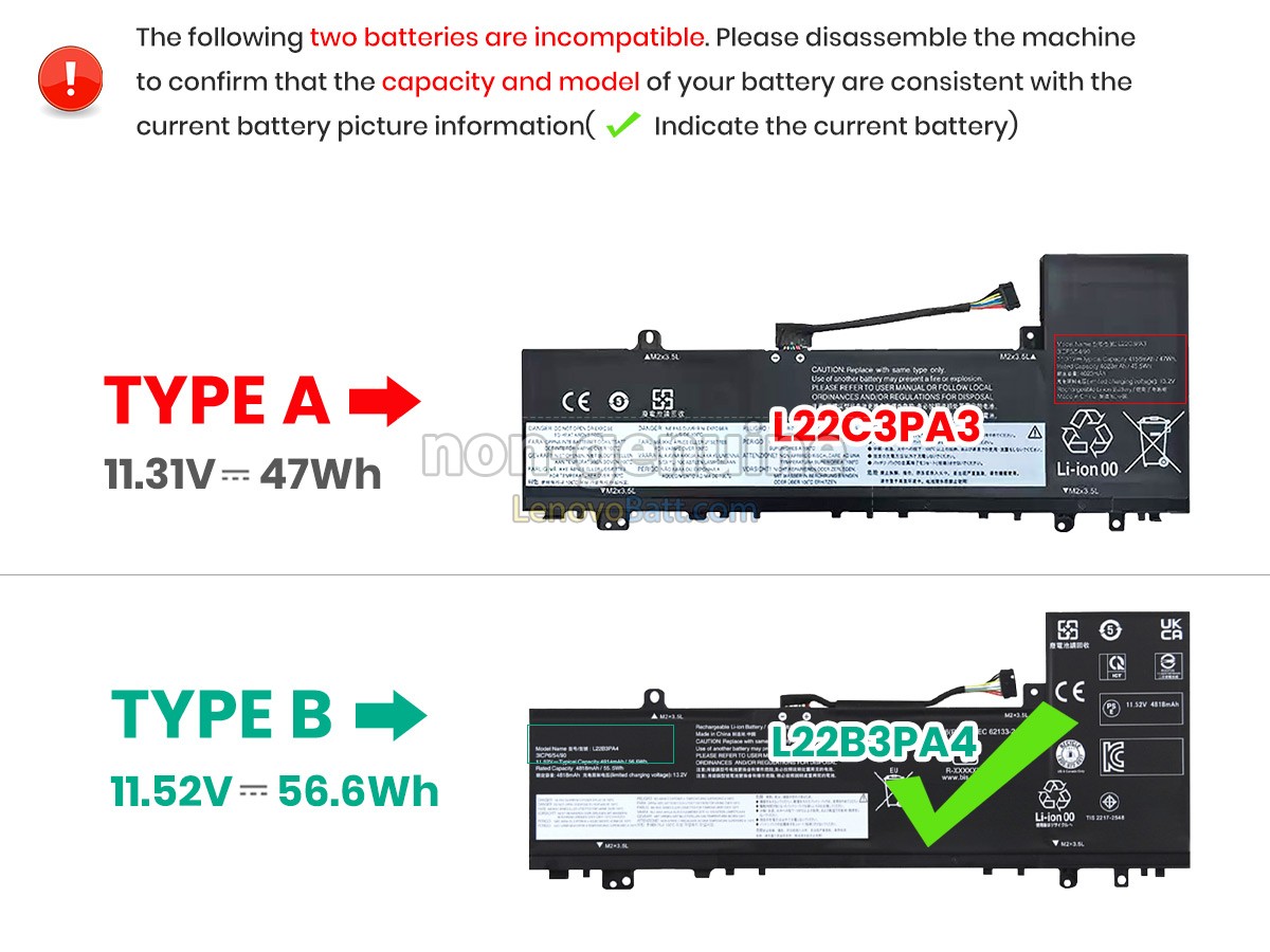 Lenovo IdeaPad SLIM 5 14ABR8-82XE007URM battery replacement