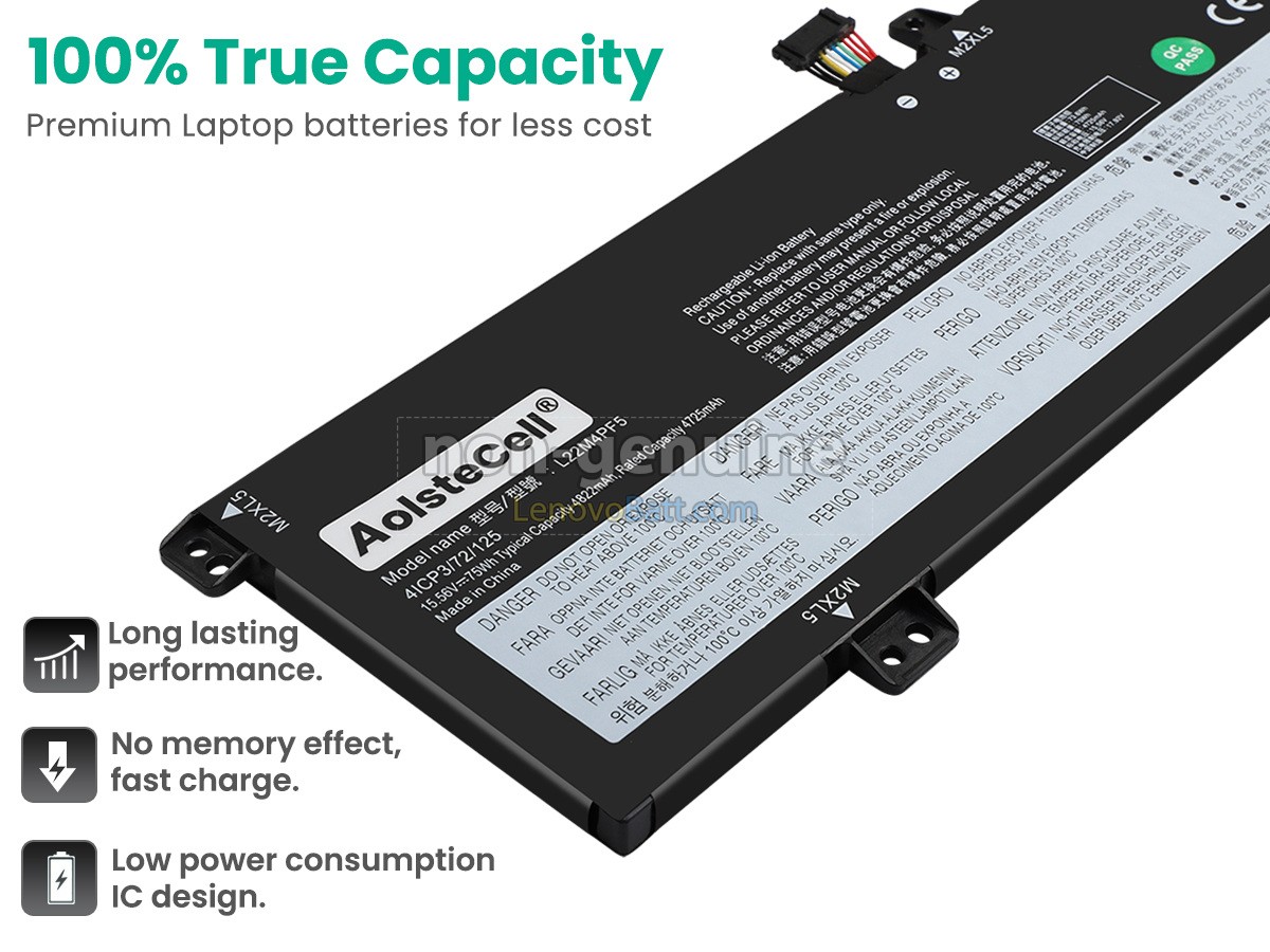 Lenovo IdeaPad PRO 5 16ARP8-83AS0032SC battery replacement