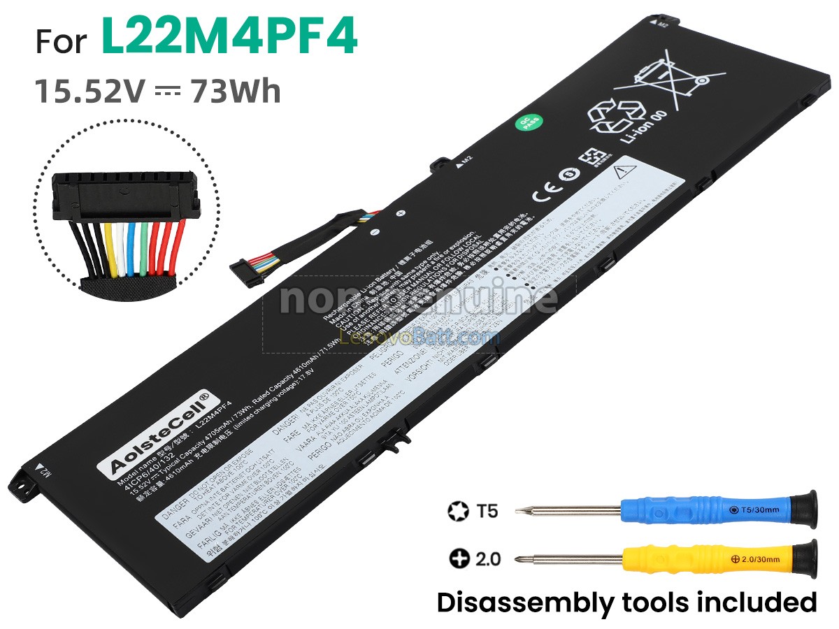 Lenovo YOGA PRO 7 14IMH9-83E200DFMH battery replacement