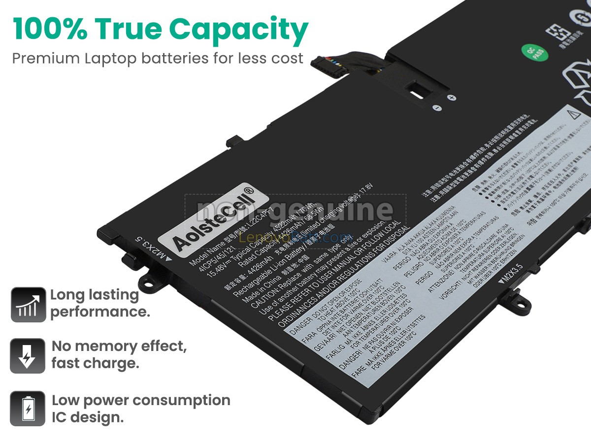 Lenovo YOGA SLIM 7 14APU8-83AA001KFR battery replacement
