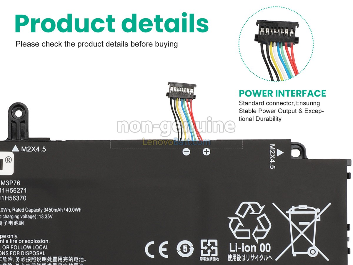 Lenovo L22D3P76 battery replacement