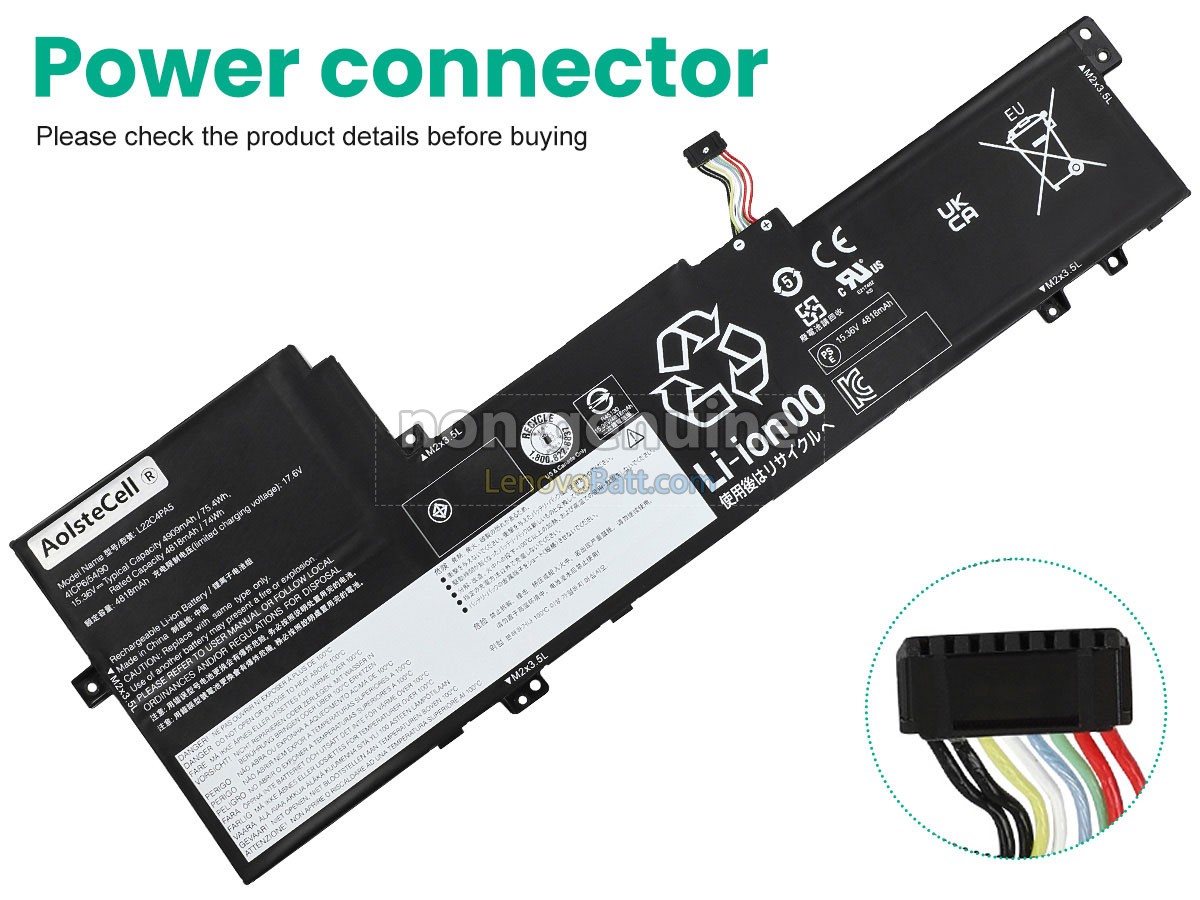 Lenovo 5B11N45392 battery replacement