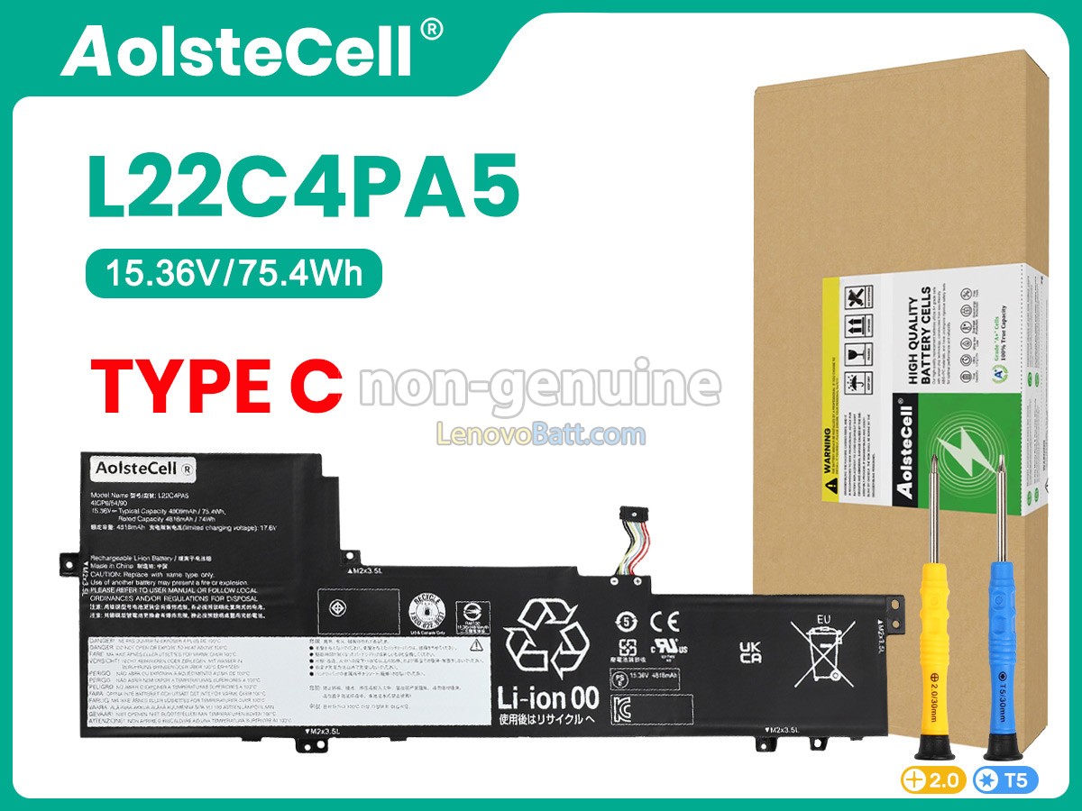 Lenovo IdeaPad SLIM 5 16ABR8-82XG0024BM battery replacement