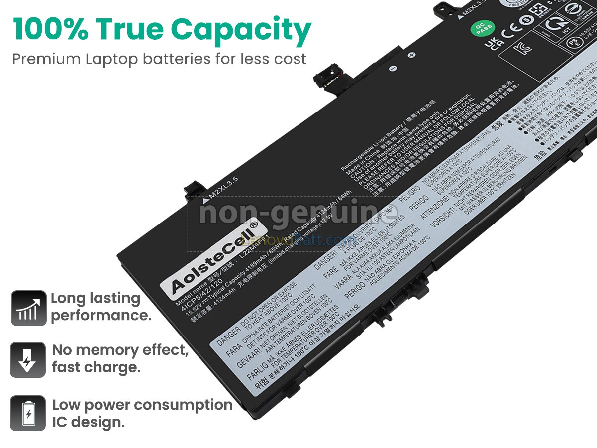 Lenovo YOGA SLIM 6 14IRP8-82WV0032RK battery replacement