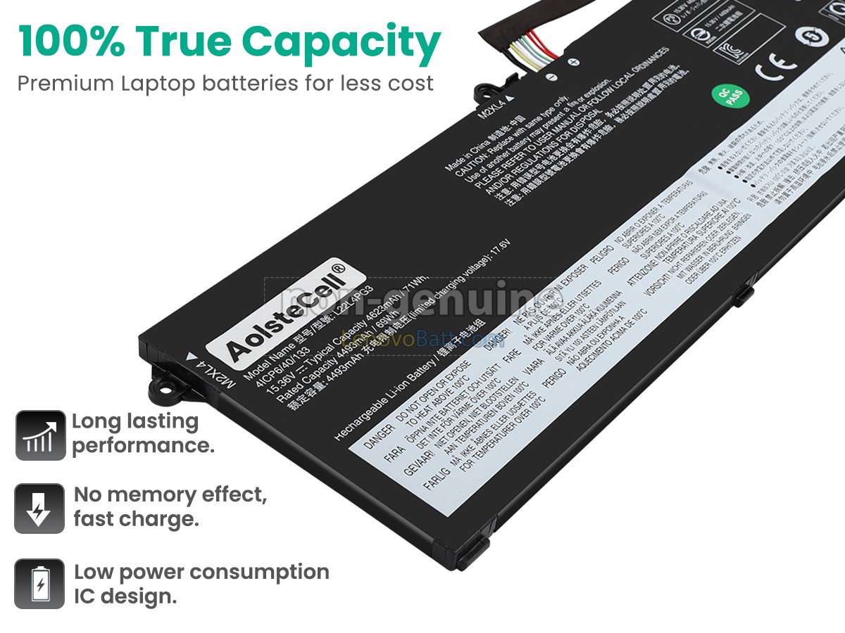 Lenovo L22D4PG3 battery replacement