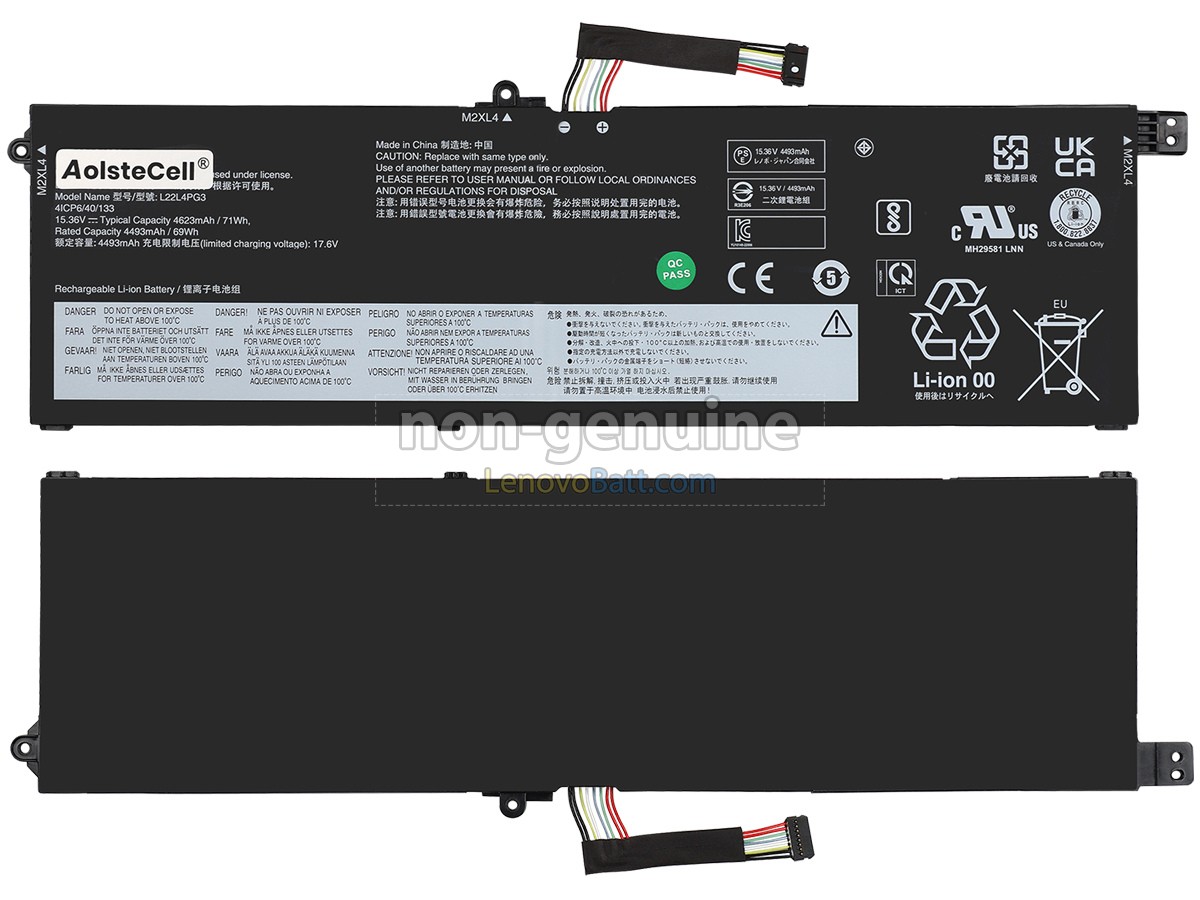 Lenovo L22D4PG3 battery replacement