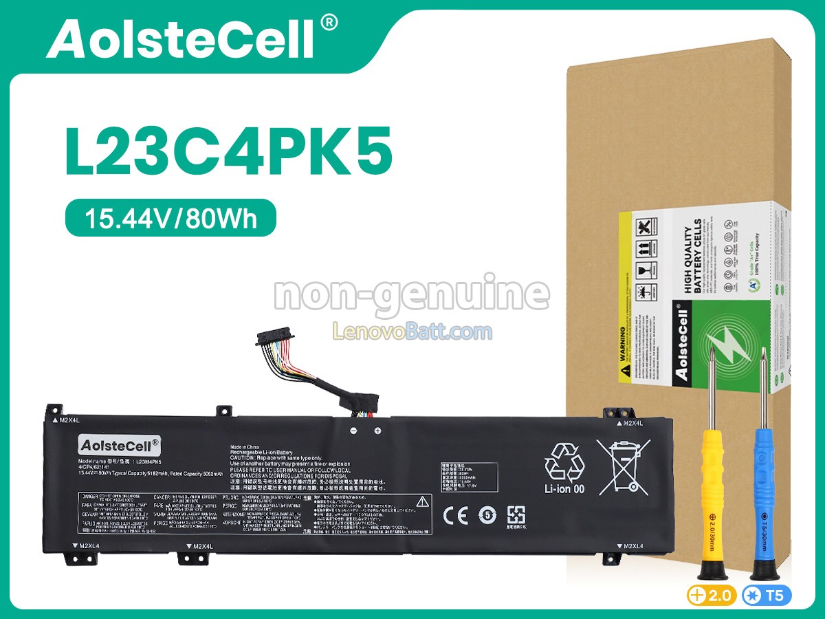 Lenovo LEGION 5 16IRX9-83DG0053TA battery replacement