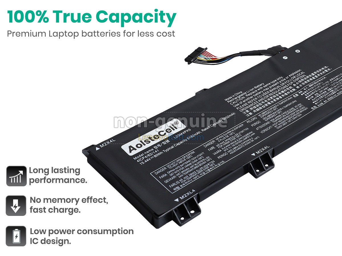 Lenovo LEGION 5 16IRX9-83DG0053TA battery replacement