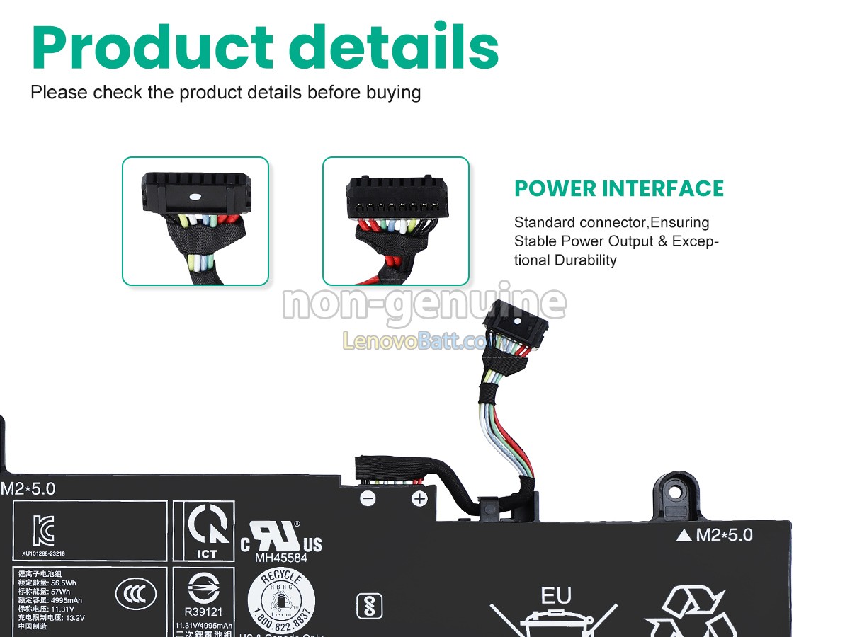 Lenovo ThinkPad E16 GEN 2-21M50028PE battery replacement